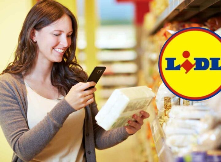 Donna supermercato Lidl